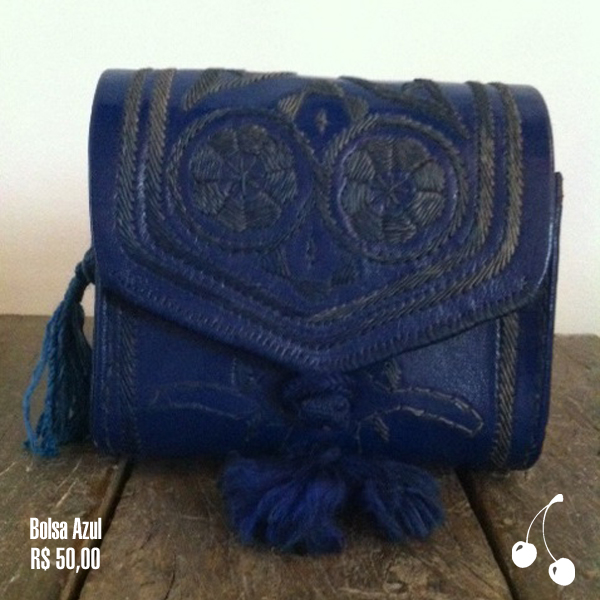 bolsa azul r$ 50,00