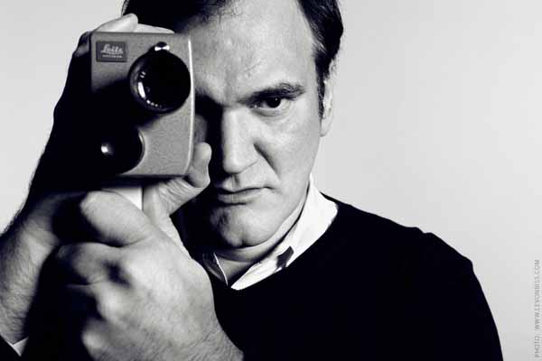 Quentin Tarantino photographer at the Soho Hotel in London. December 2012